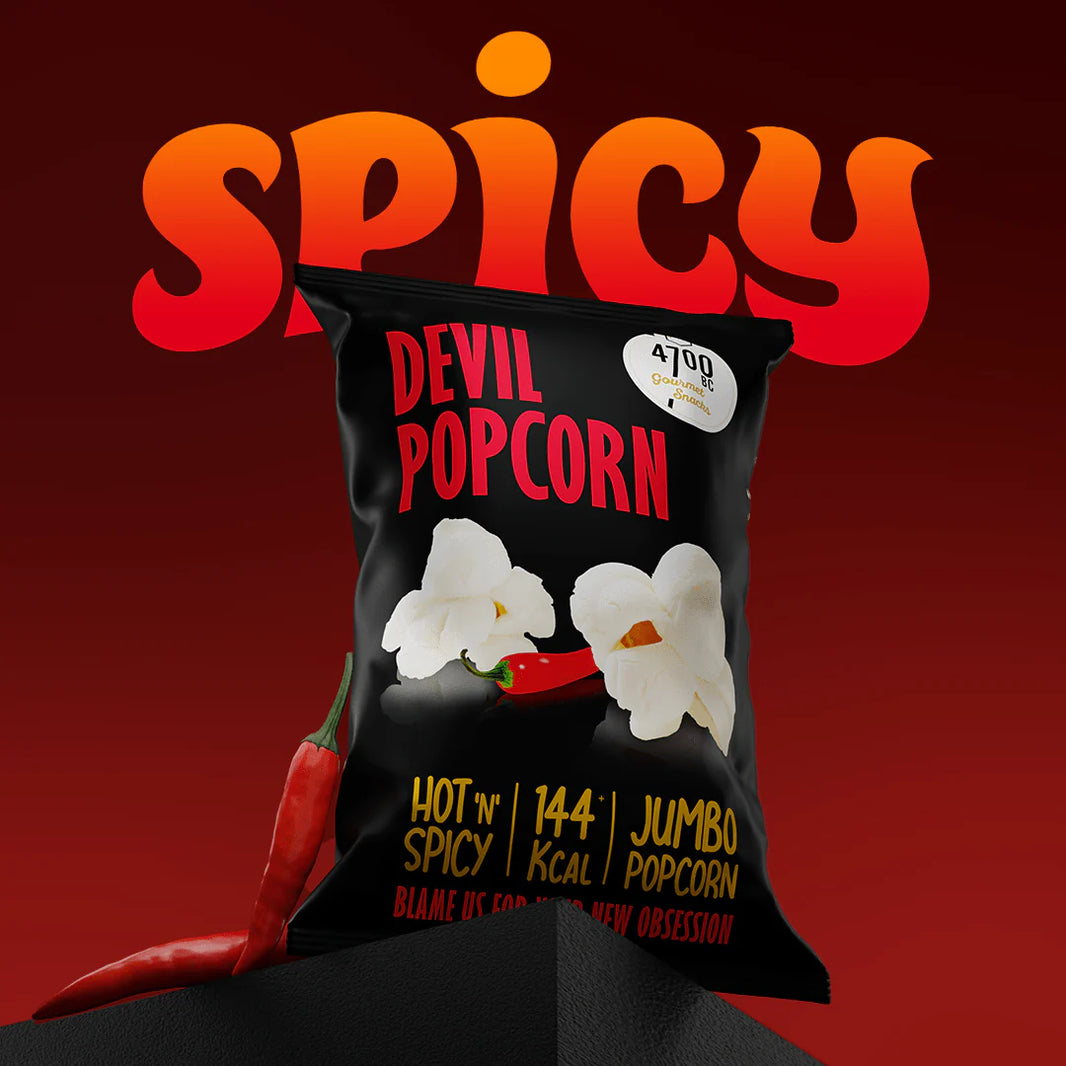 4700 BC DEVIL POPCORN HOT & SPICY JUMBO POPCORN