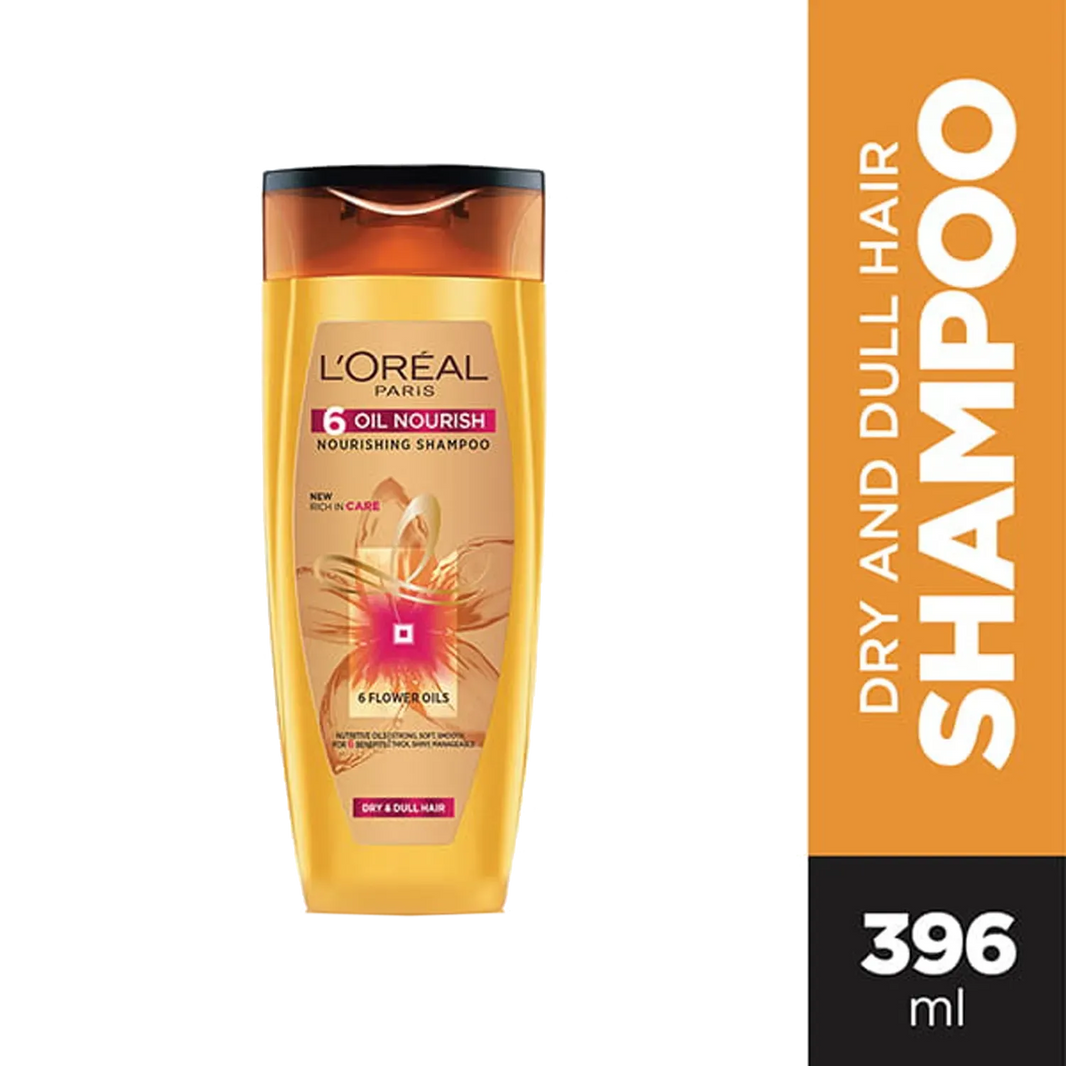LOREAL PARIS CP LINSEED OIL SHAMPOO 396ML