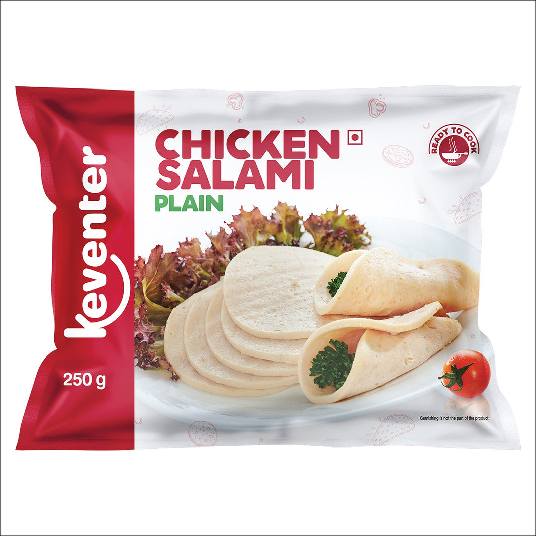KEVENTER CHICKEN SALAMIN PLAIN 250G