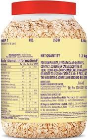BAGRRYS ROLLED OATS JAR 1.2KG - SuperMarcheStore