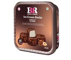 BASKIN ROBBIN ICECREAM HAZLENUT BISCUITS 192 ML - SuperMarcheStore