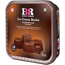 BASKIN ROBBIN MISSISSIPPI MUDS ROCKS ICECREAM 228 ML - SuperMarcheStore