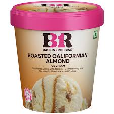 BASKIN ROBINS ROASTED CALIFORNIA ALMONDS 450 ML - SuperMarcheStore
