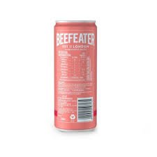 BEEFEATER TONIC GRAPEFRUIT WATER 250 ML - SuperMarcheStore