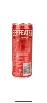 BEEFEATER TONIC WATER 250 ML - SuperMarcheStore