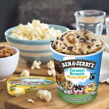 BEN & JERRY CARAMEL BROWNIE MOVIE NIGHT - SuperMarcheStore
