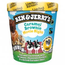 BEN & JERRY CARAMEL BROWNIE MOVIE NIGHT - SuperMarcheStore