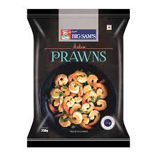 BIG SAMS FROZEN PRAWNS, 250G - SuperMarcheStore