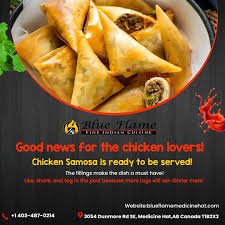 BLUE FLAME CHICKEN SAMOSAS - SuperMarcheStore