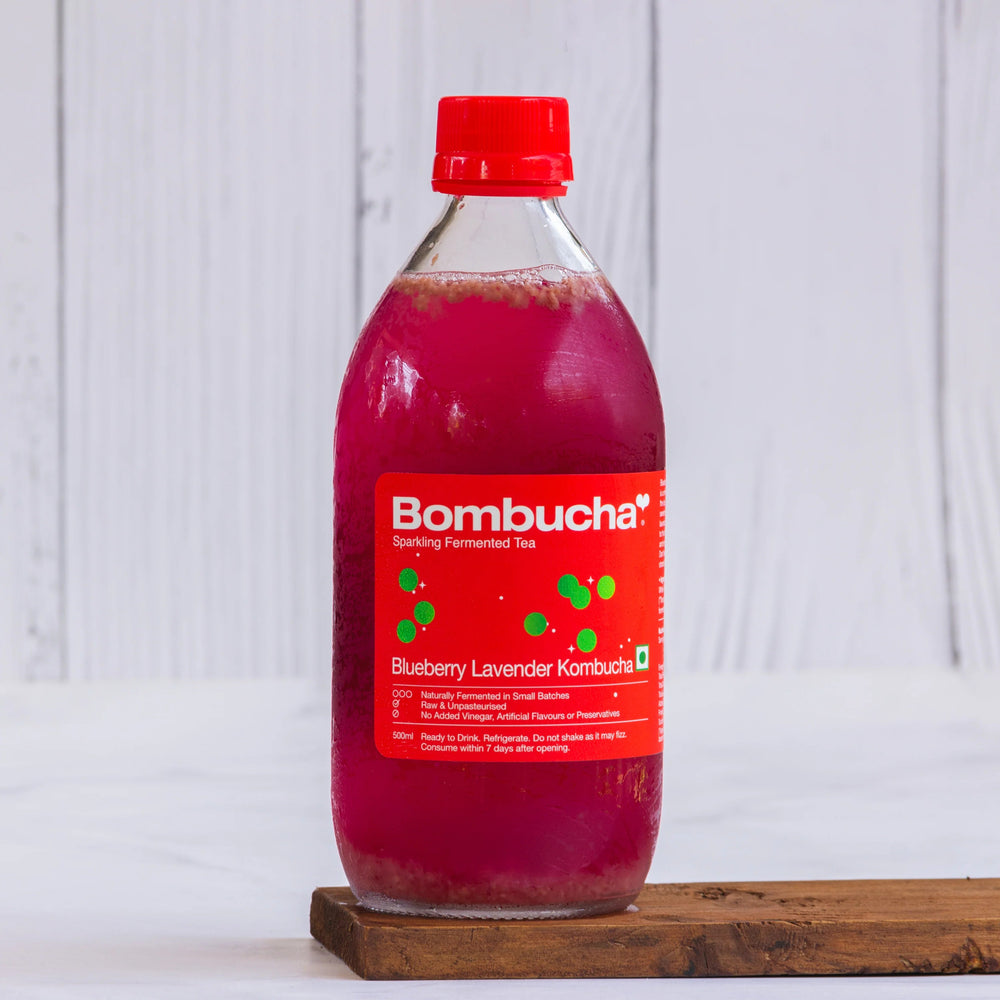 BLUEBERRY LAVENDER KOMBUCHA 500ML - SuperMarcheStore