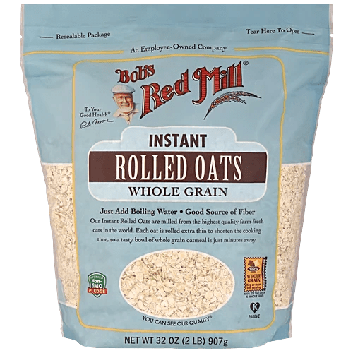 BOBS RED MILL INSTANT ROLLED OATS WHOLE GRAIN 907G - SuperMarcheStore