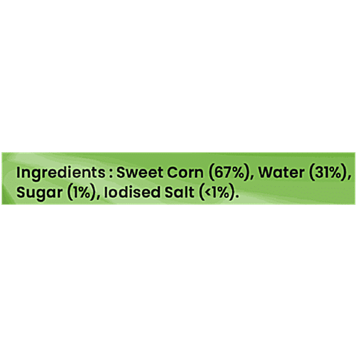 BOILED SWEET CORN KERNEL - SPICE UP WITH CHAT MASALA SEASONING, 225 G - SuperMarcheStore