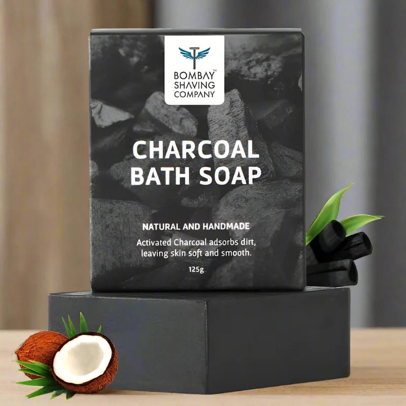 BOMBAY SHAVING COMPANY CHARCOAL BATH SOAP 125G - SuperMarcheStore