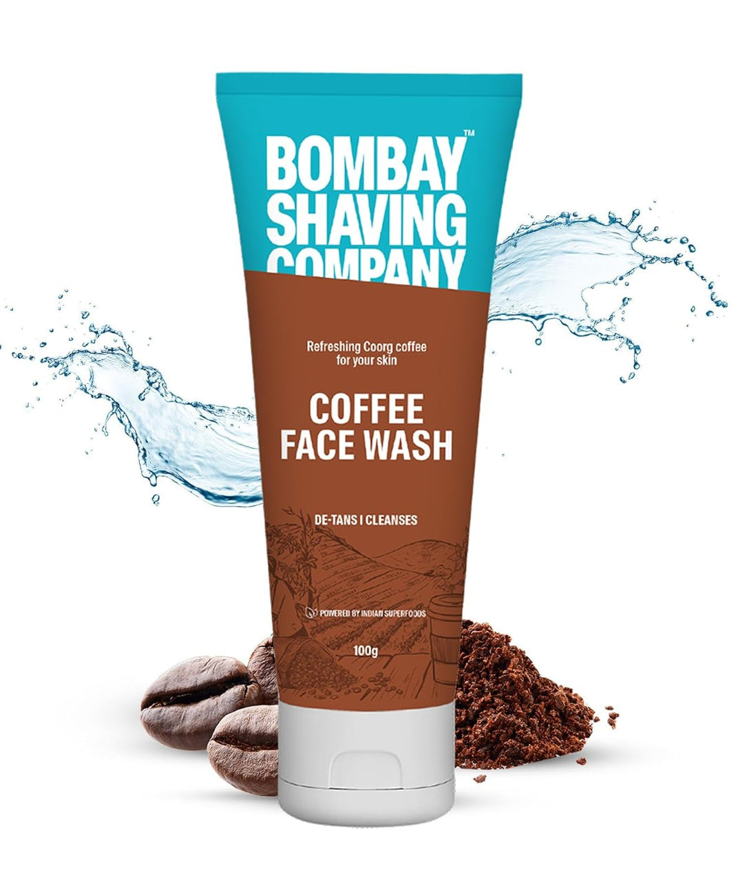 BOMBAY SHAVING COMPANY COFFEE FACE WASH 50 GM - SuperMarcheStore