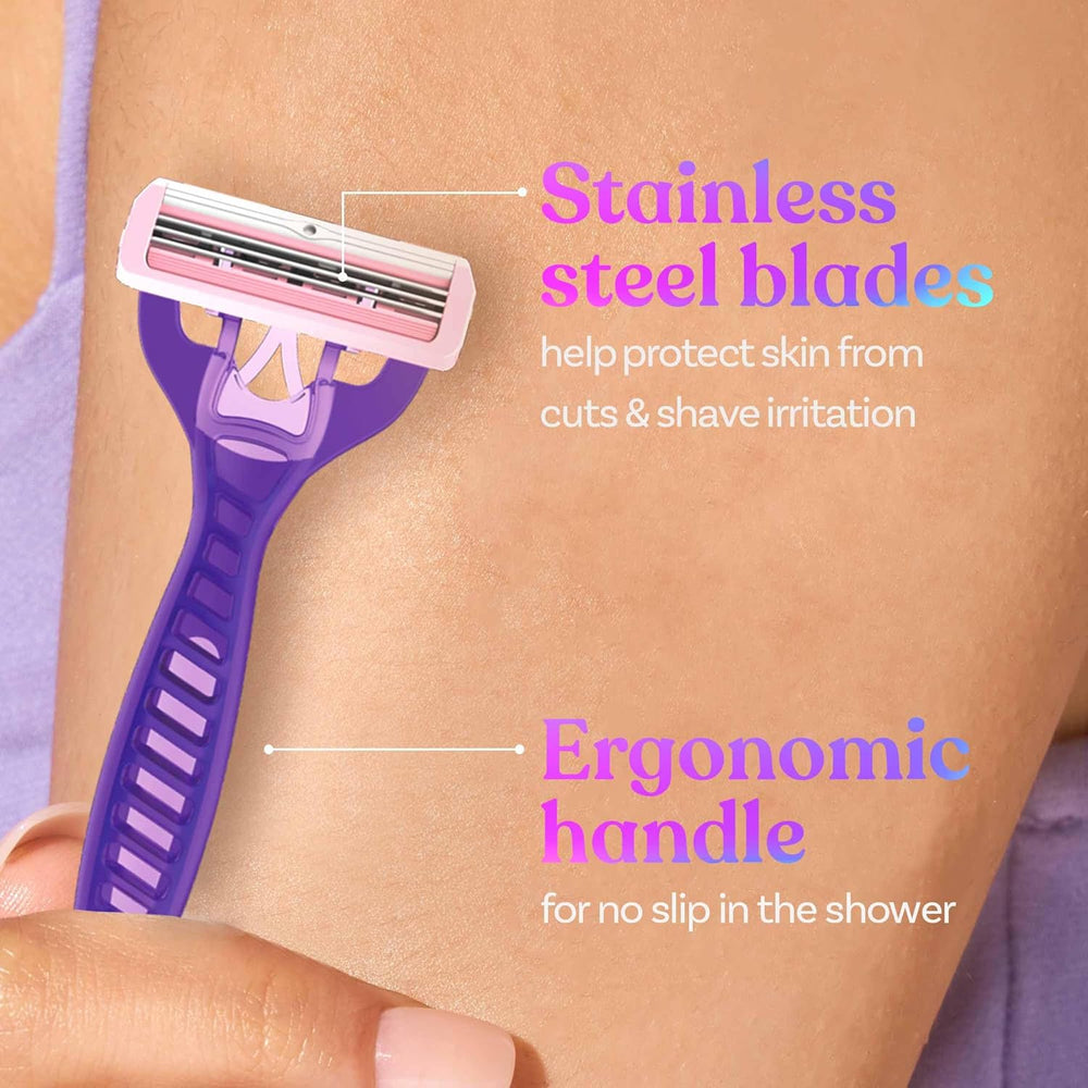 BOMBAY SHAVING COMPANY DISPOSABLE RAZORS FOR WOMEN 3N - SuperMarcheStore