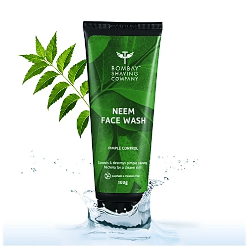 BOMBAY SHAVING COMPANY NEEM FACE WASH 100G - SuperMarcheStore