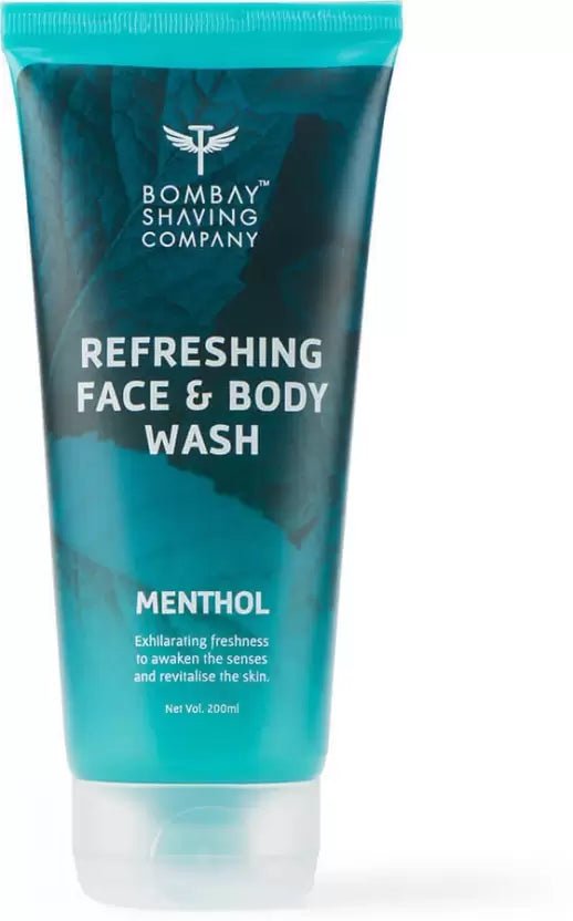 BOMBAY SHAVING COMPANY REFRESHING FACE & BODY WASH MENTHOL 200ML - SuperMarcheStore