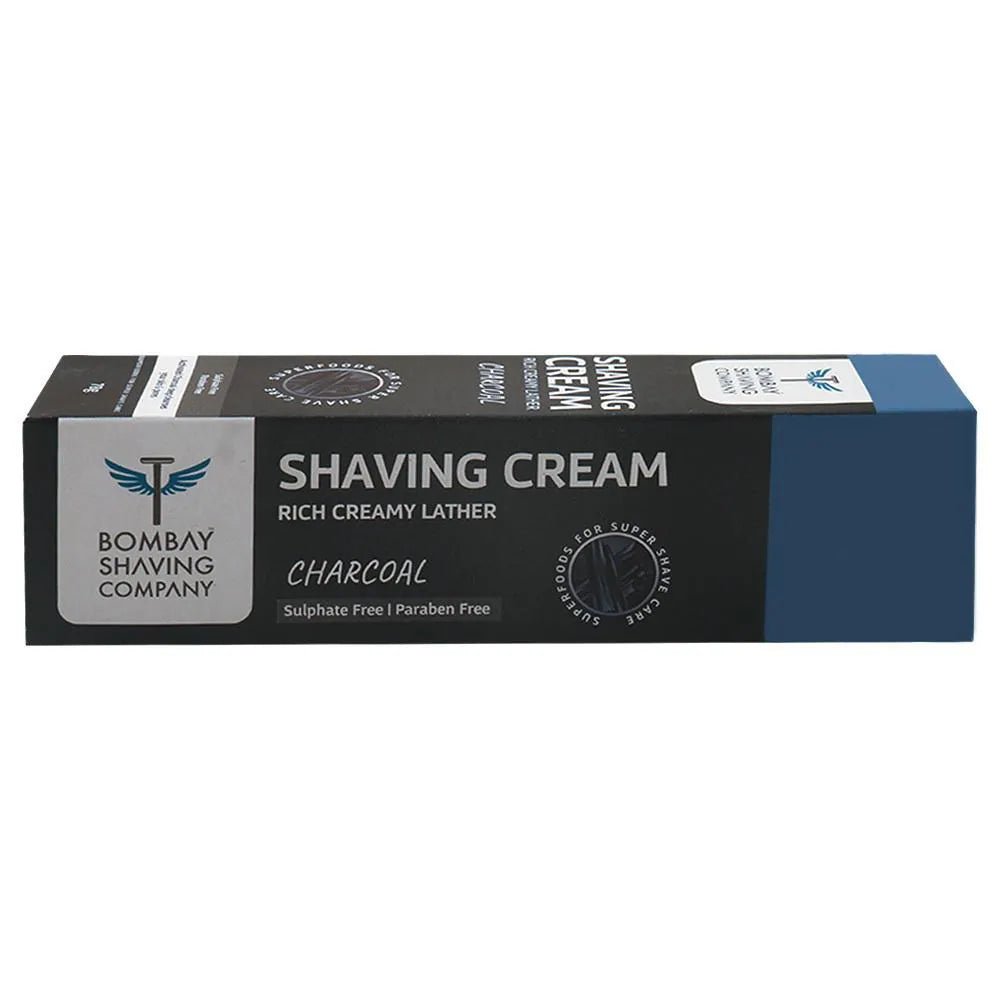 BOMBAY SHAVING COMPANY SHAVING CREAM CHARCOAL 60GM - SuperMarcheStore
