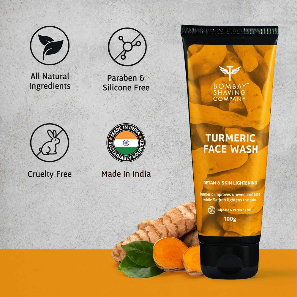 BOMBAY SHAVING COMPANY TURMERIC FACE WASH 100G - SuperMarcheStore
