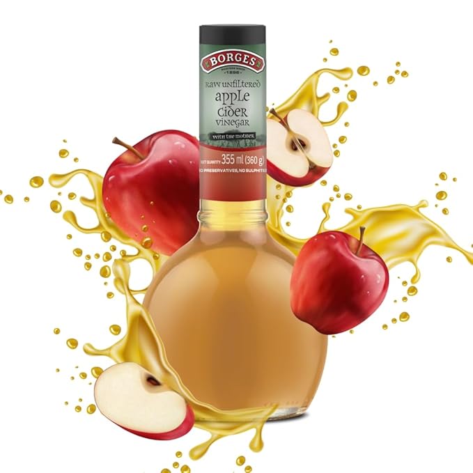BORGES ORGANIC APPLE CIDER VINEGAR 355ML - SuperMarcheStore