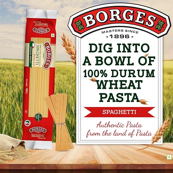 BORGES SPAGHETTI 500G - SuperMarcheStore