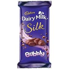 CADBURY DAIRY MILK SILK BUBBLY 50 GM - SuperMarcheStore