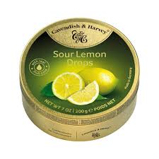CAVENDISH & HARVEY SOUR LEMON DROPS 200G - SuperMarcheStore