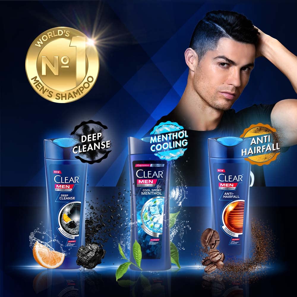CLEAR ANTI HAIRFALL MEN ANTI DANDRUFF SHAMPOO - SuperMarcheStore
