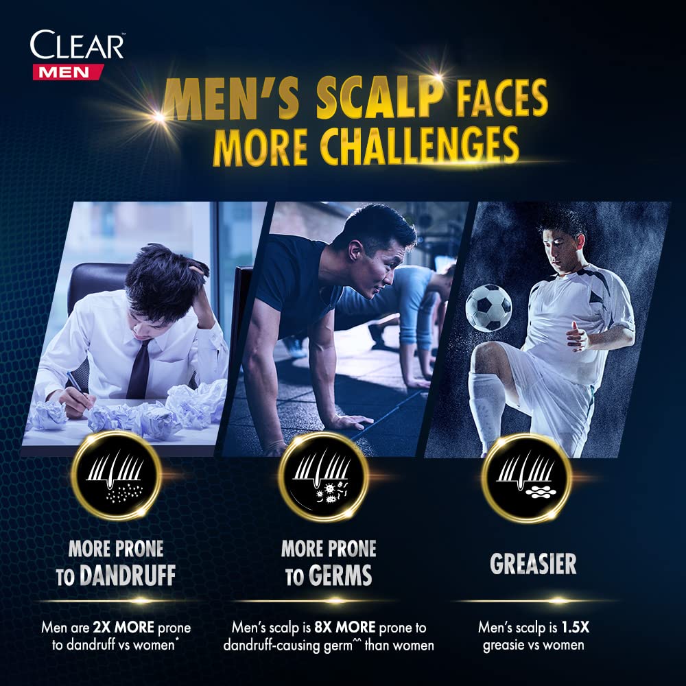 CLEAR DEEP CLEANSE MEN ANTI DANDRUFF SHAMPOO - SuperMarcheStore