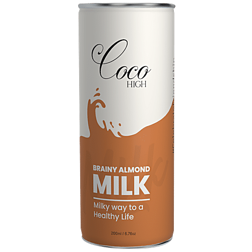 COCO HIGH BRAINLY ALMOND MILK 200 ML - SuperMarcheStore