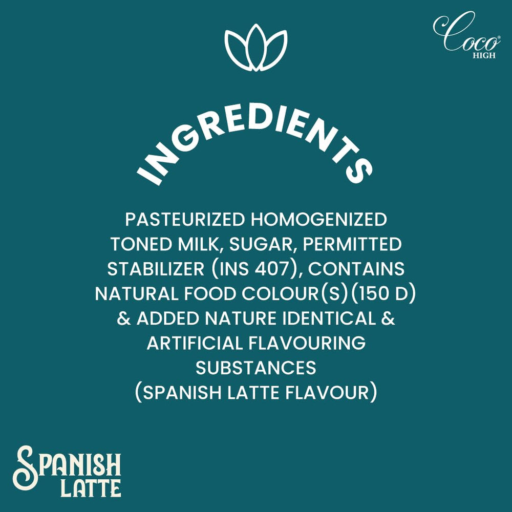 COCO HIGH SPANISH LATTE 200 ML - SuperMarcheStore