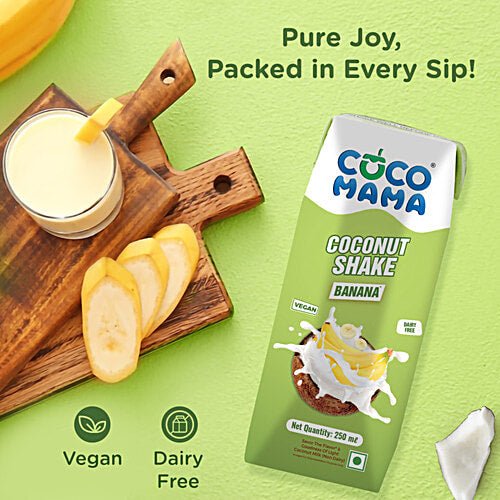 COCOMAMA COCONUT MILKSHAKE BANANA - SuperMarcheStore