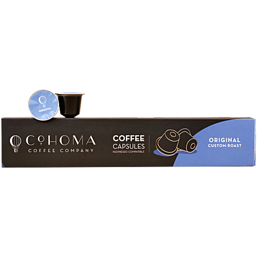 COHOMA COFFEE CAPSULES ORIGINAL CUSTOM ROAST 50GM - SuperMarcheStore
