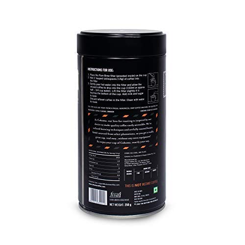 COHOMA ROASTED COFFEE CINNAMON HAZELNUT CAN 250G - SuperMarcheStore