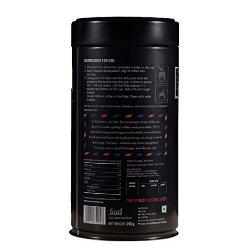 COHOMA ROASTED COFFEE ORIGINAL BOLD CAN 250G - SuperMarcheStore