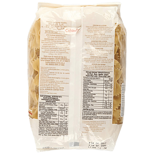 COL PASTA FARFALLE 160 500G - SuperMarcheStore