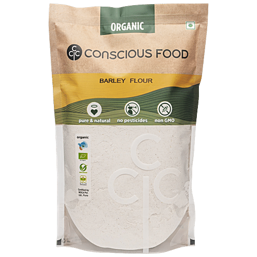 CONSCIOUS FOOD BARLEY FLOUR 500G - SuperMarcheStore