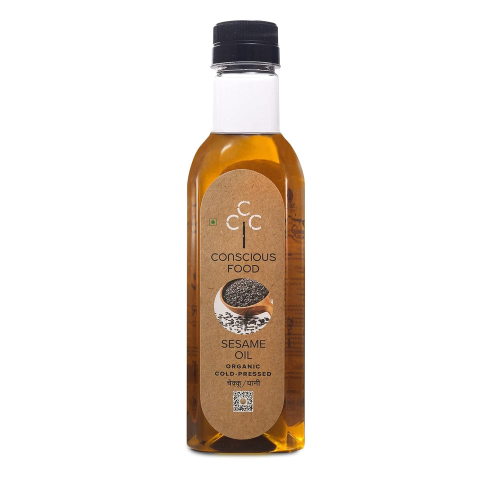 CONSCIOUS FOOD SEASAME OIL ORGN BT 500ml - SuperMarcheStore