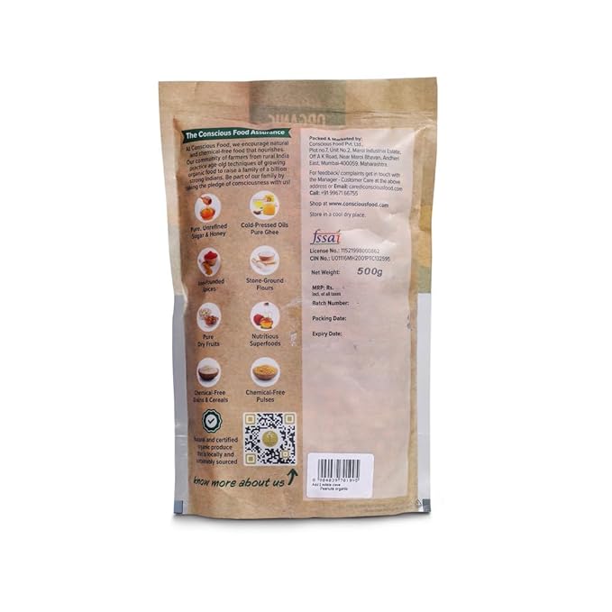 CONSCIOUS FOOD WHOLE PEANUTS 500 GM - SuperMarcheStore