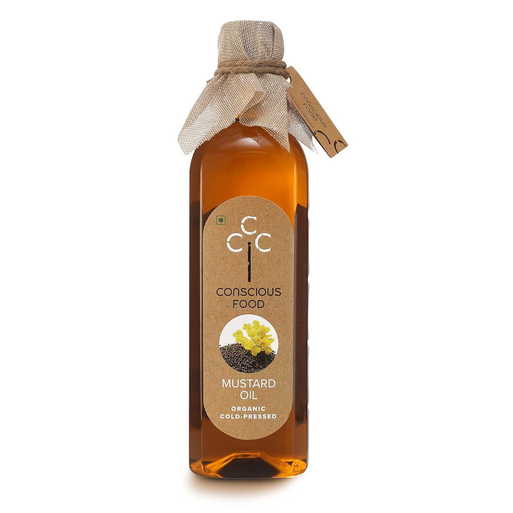 CONSCIOUS FPPD MUSTARD OIL COLD PRESSED 1 LTR - SuperMarcheStore