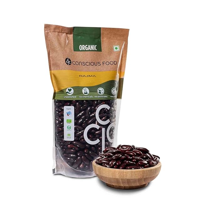 CONSCIOUS RAJMA CHITRA 500G - SuperMarcheStore