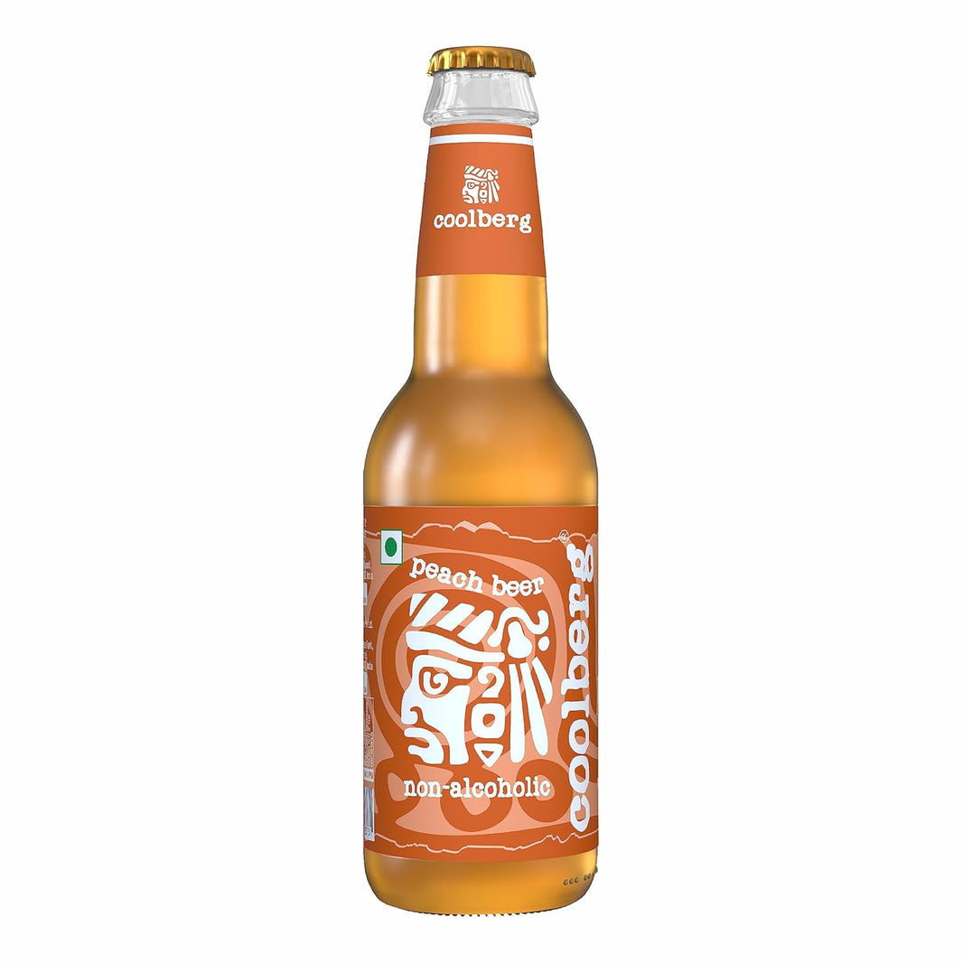 COOLBERG PEACH BEER NON - ALCOHLIC 330ML - SuperMarcheStore