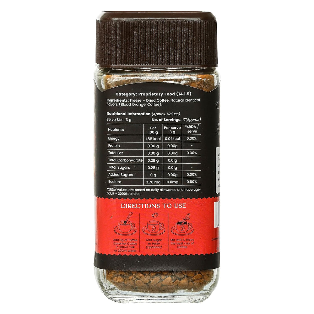 COORG VALLEY BLOOD ORANGE 50 GM - SuperMarcheStore