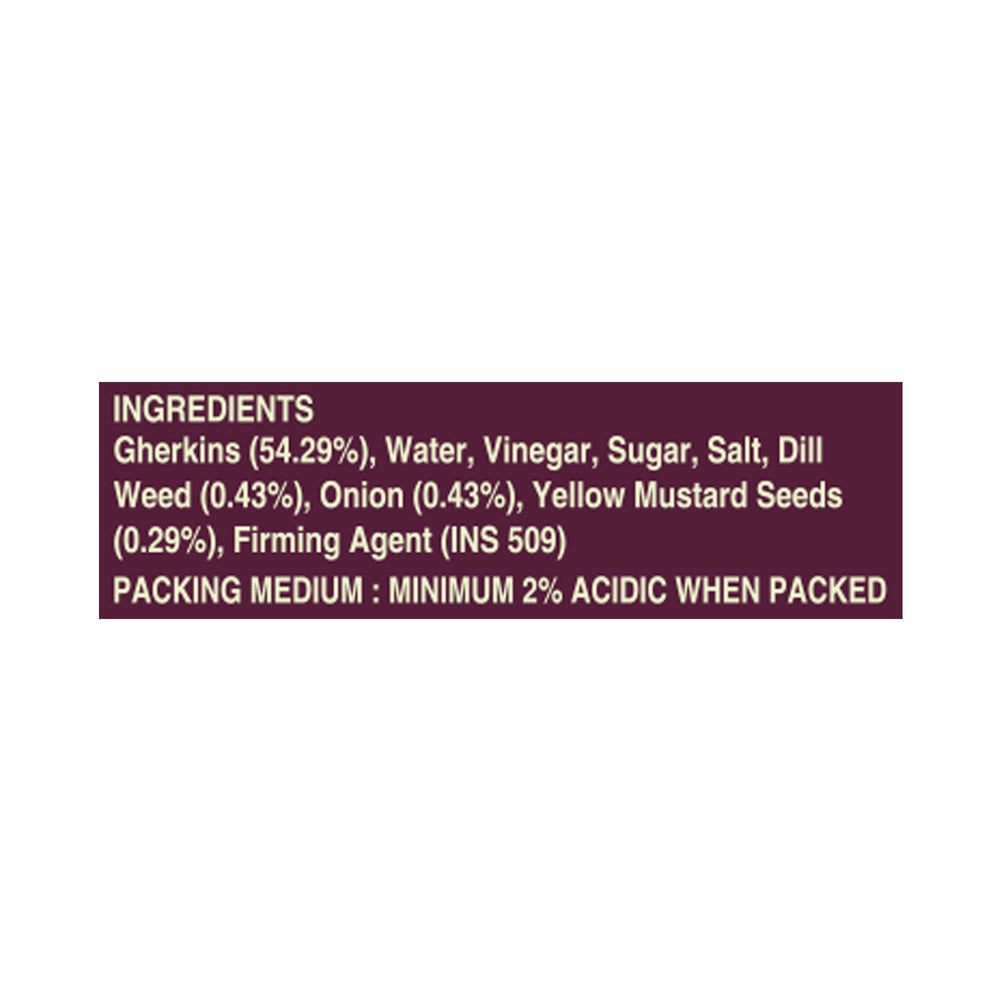 CORNITOS WHOLE PICKLE GHERKINS 370ML - SuperMarcheStore
