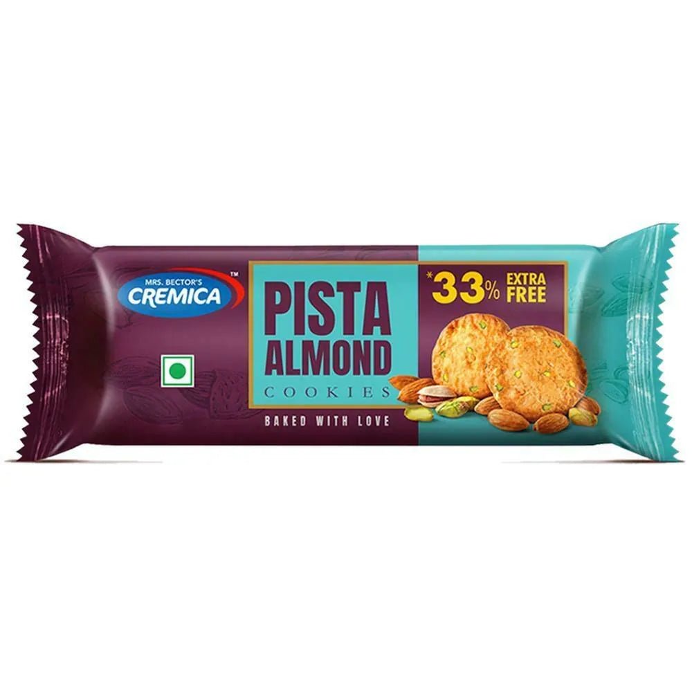 CREMIA PISTA ALMOND COOKIES 75G - SuperMarcheStore