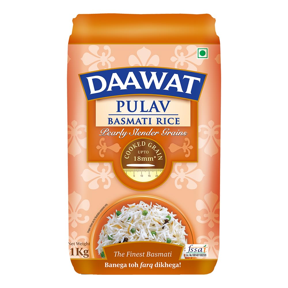 DAAWAT BASMATI RICE PULAV 1KG - SuperMarcheStore