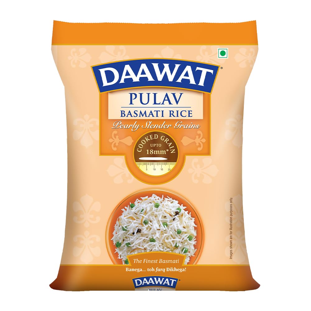 DAAWAT PULAV BASMATI RICE 5KG - SuperMarcheStore