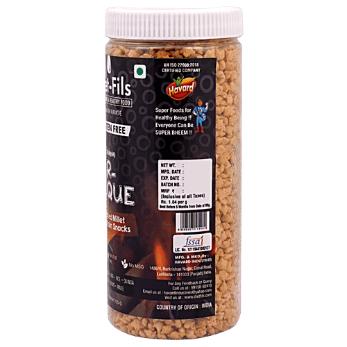 DIET FILS CHIA & QUINOA BARBEQUE ROASTED MILLET 125 GM - SuperMarcheStore