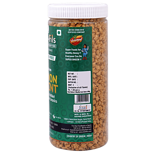 DIET FILS CHIA & QUINOA LEMON N MINT ROASTED MILLET 125 GM - SuperMarcheStore
