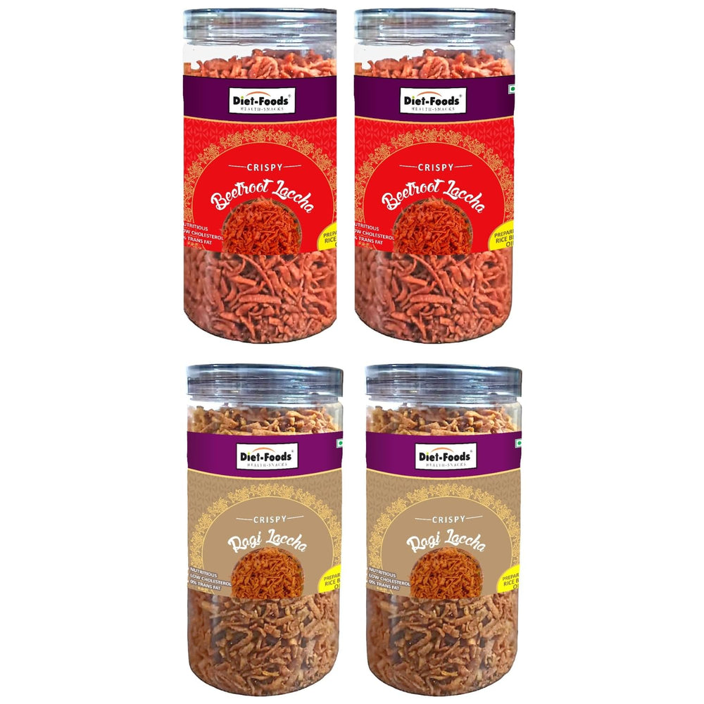 DIET FOODS CRISPY BEETROOT LACCHA - SuperMarcheStore